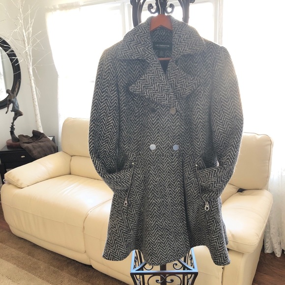 Gorgeous Tweed Coat by Liz Claiborne size Xl - Picture 2 of 6